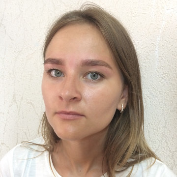 Моделирование бровей и окрашивание краской