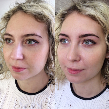 Коррекция бровей и окрашивание хной